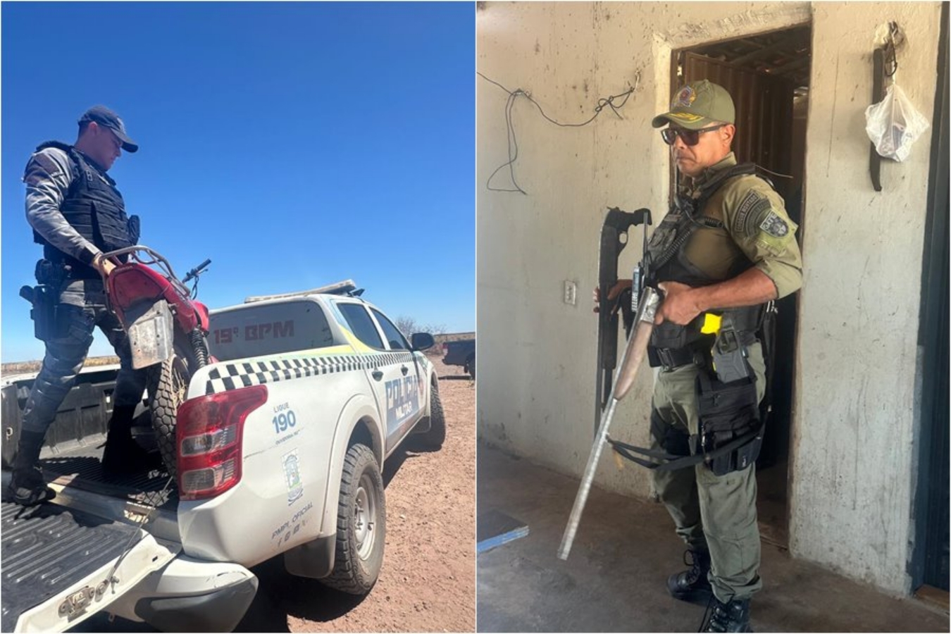 Polícia Militar realiza operação de mediação de conflitos e apreende armas no Sul do Piauí