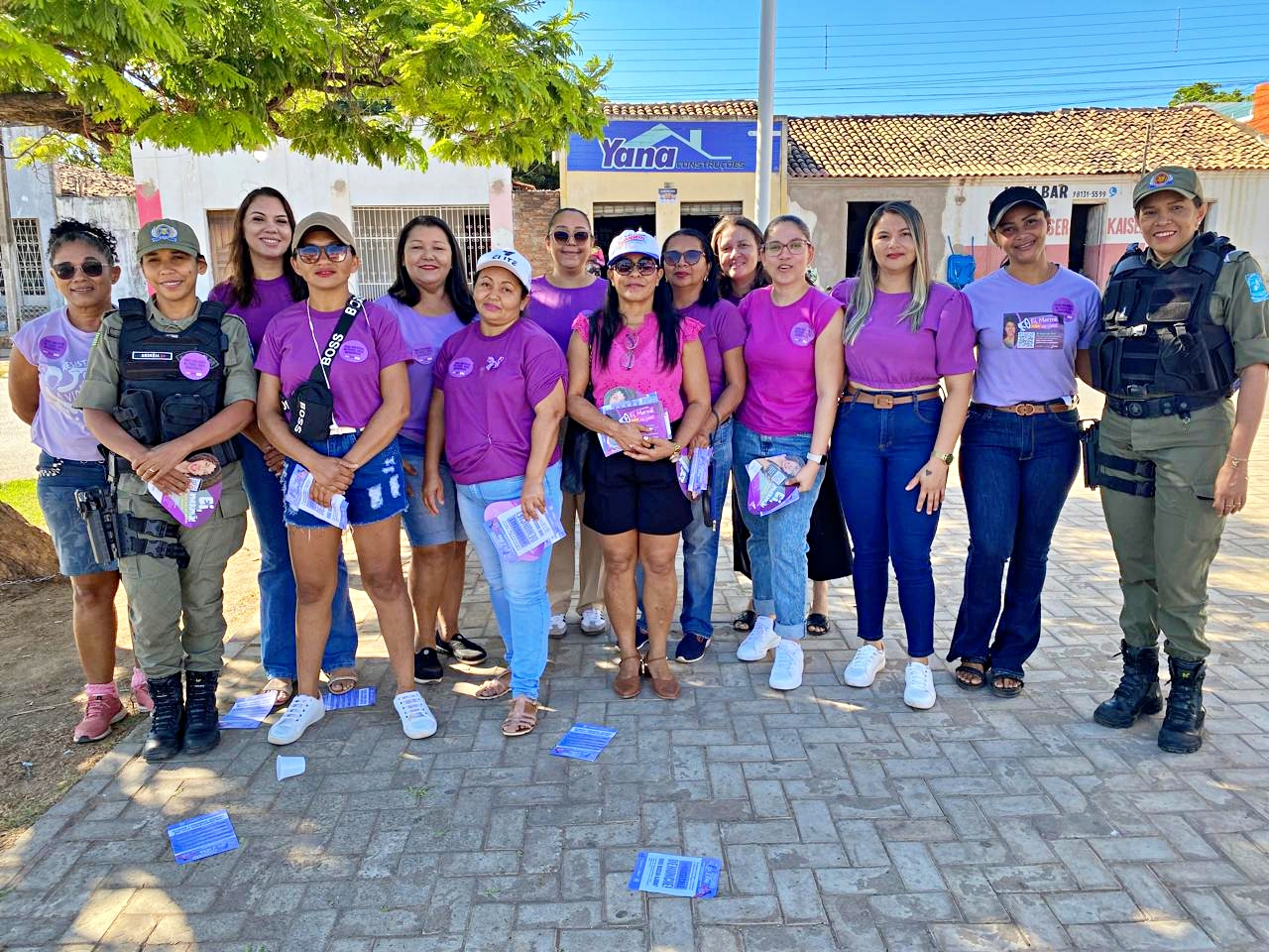 Prefeitura de Redenção do Gurgueia promove Blitz do Agosto Lilás em defesa das mulheres