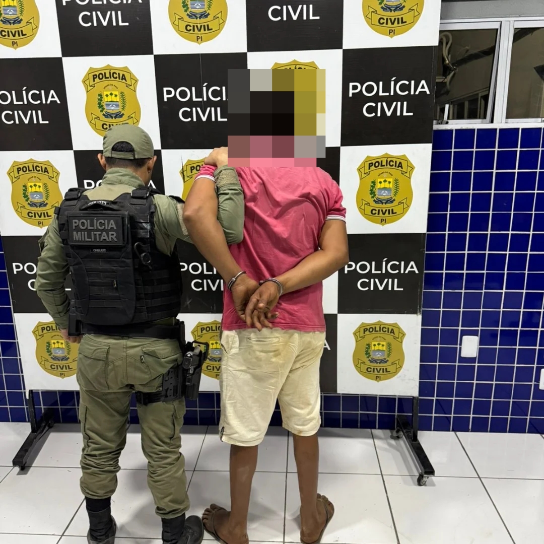 Homem é preso com arma de fogo após denúncias de importunação sexual em Redenção do Gurguéia