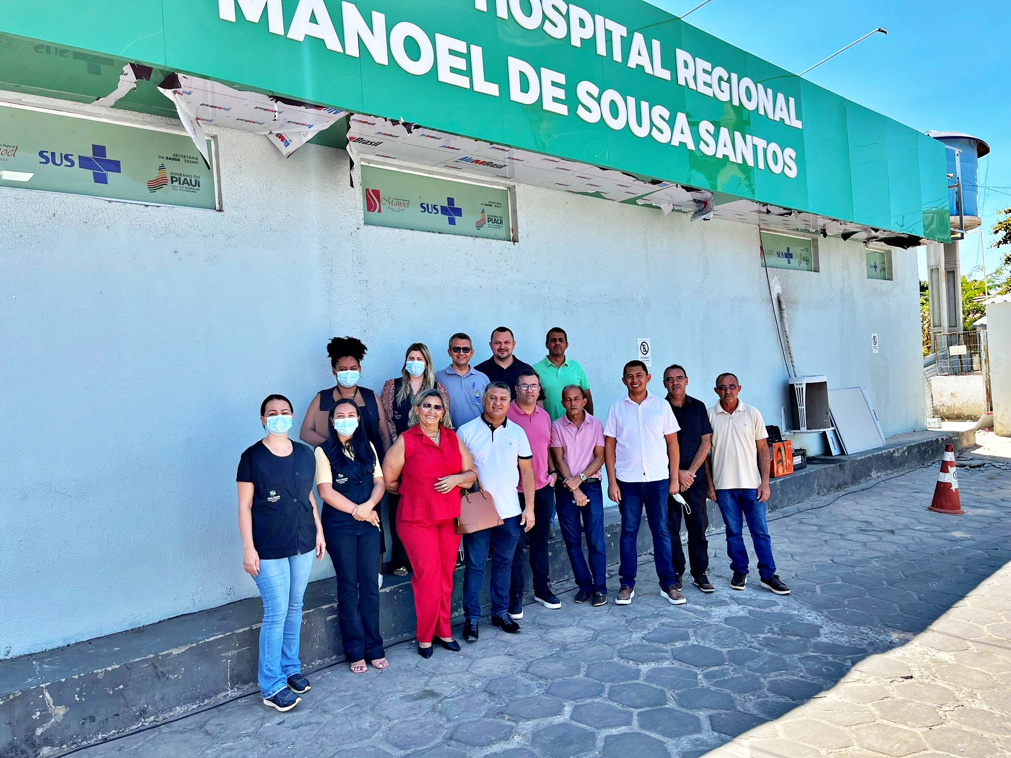 Vereadores visitam Hospital Regional de Bom Jesus e apresentam demandas ao novo diretor