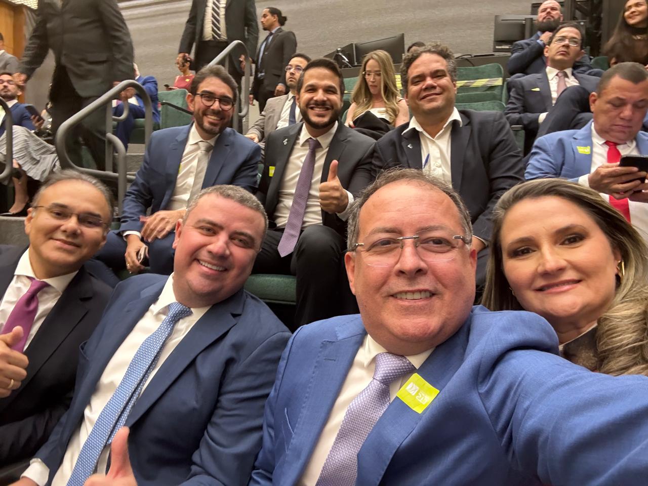 Prefeito de Bom Jesus prestigia posse de Carlos Pires Brandão no STJ