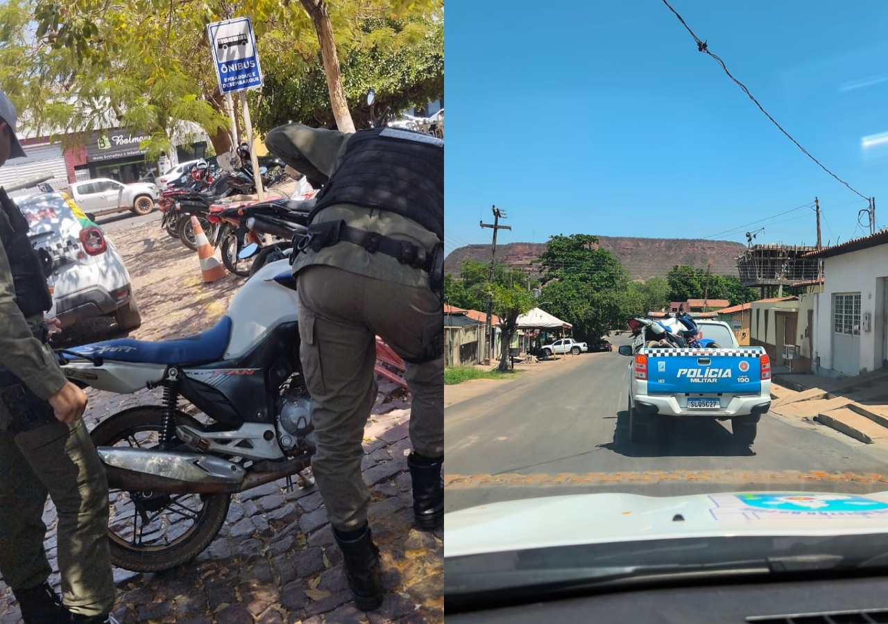 Motocicleta com sinais de adulteração é apreendida em Bom Jesus