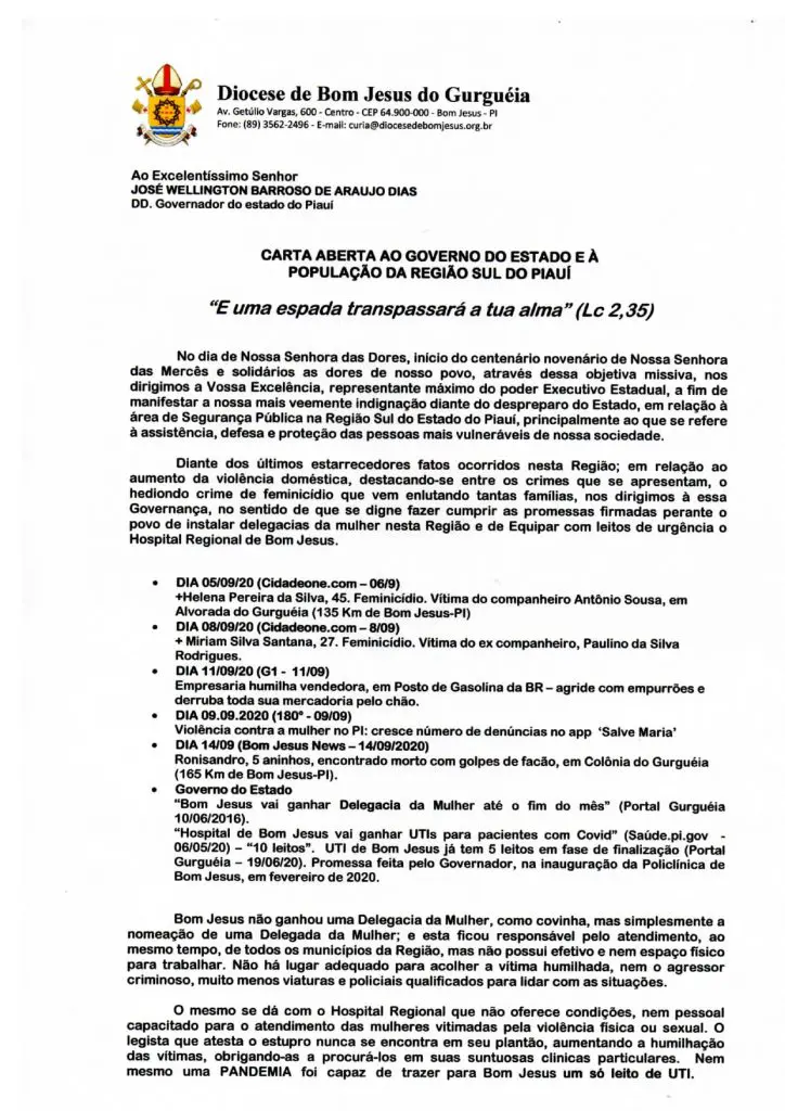 Carta Aberta ao Governador e ao Vice-Governador do RS, by Carta Aberta ao  Governo