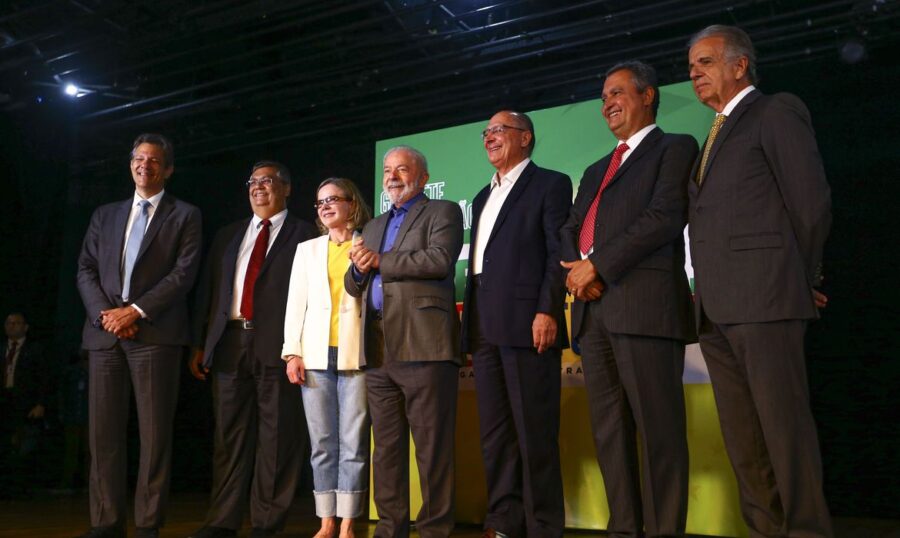 Lula anuncia cinco ministros do futuro governo – Foto: Marcelo Camargo/Agência Brasil