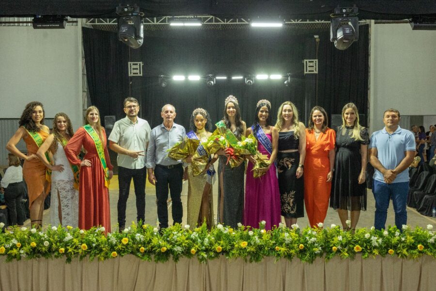 Soberanas da 14ª Exposoja 2023 em Nova Santa Rosa (Foto: Netto Fotografia)