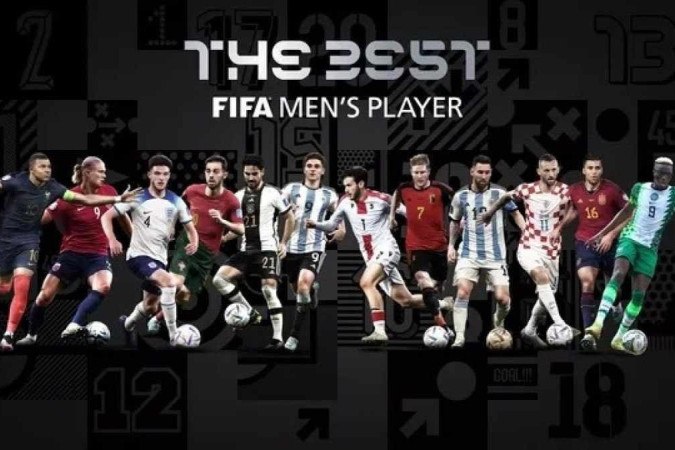 Fifa divulga finalistas ao prêmio de melhor jogador e jogadora do