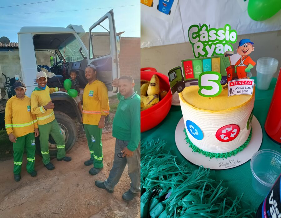 Garoto De Bom Jesus Celebra Aniversário De 5 Anos Com Tema De Gari E Encanta Colegas Da 1982