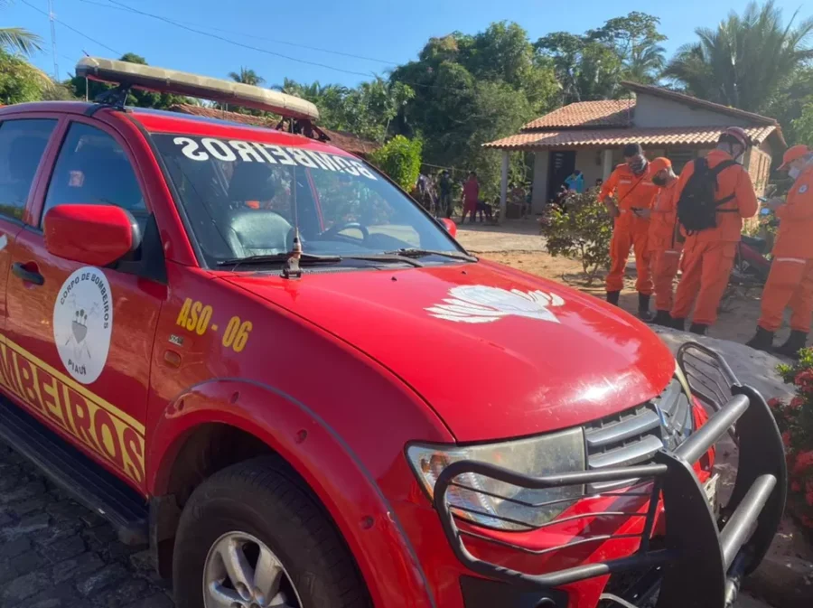 Viatura do Corpo de Bombeiros do Piauí — Foto: Divulgação/ Corpo de Bombeiros