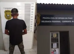 Polícia Civil prende foragido acusado de homicídio qualificado em Corrente