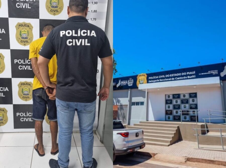 Polícia Civil realiza prisão por tentativa de feminicídio no sul do Piauí (Foto: divulgação PCPI)