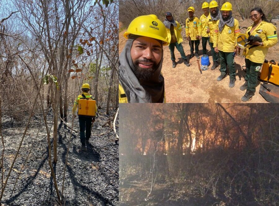 Brigada Municipal de Bom Jesus atua no Combate a incêndio nos Cânions do Viana