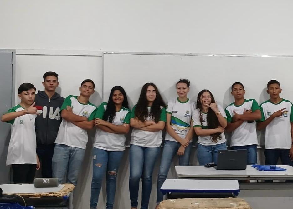 Estudantes Seduc do CETI Martin Pinheiro, em Palmeira do PI