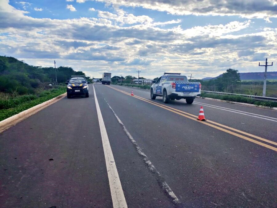 Jovem de 25 anos de Palmeira do Piauí morre em acidente de Moto na BR-135 em Cristino Castro (foto: edição Portal Ponto X)