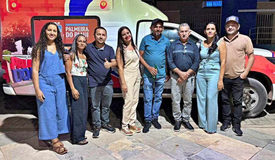 Povoado São Francisco em Palmeira do Piauí recebe Ambulância (Foto: Ascom PMPP)